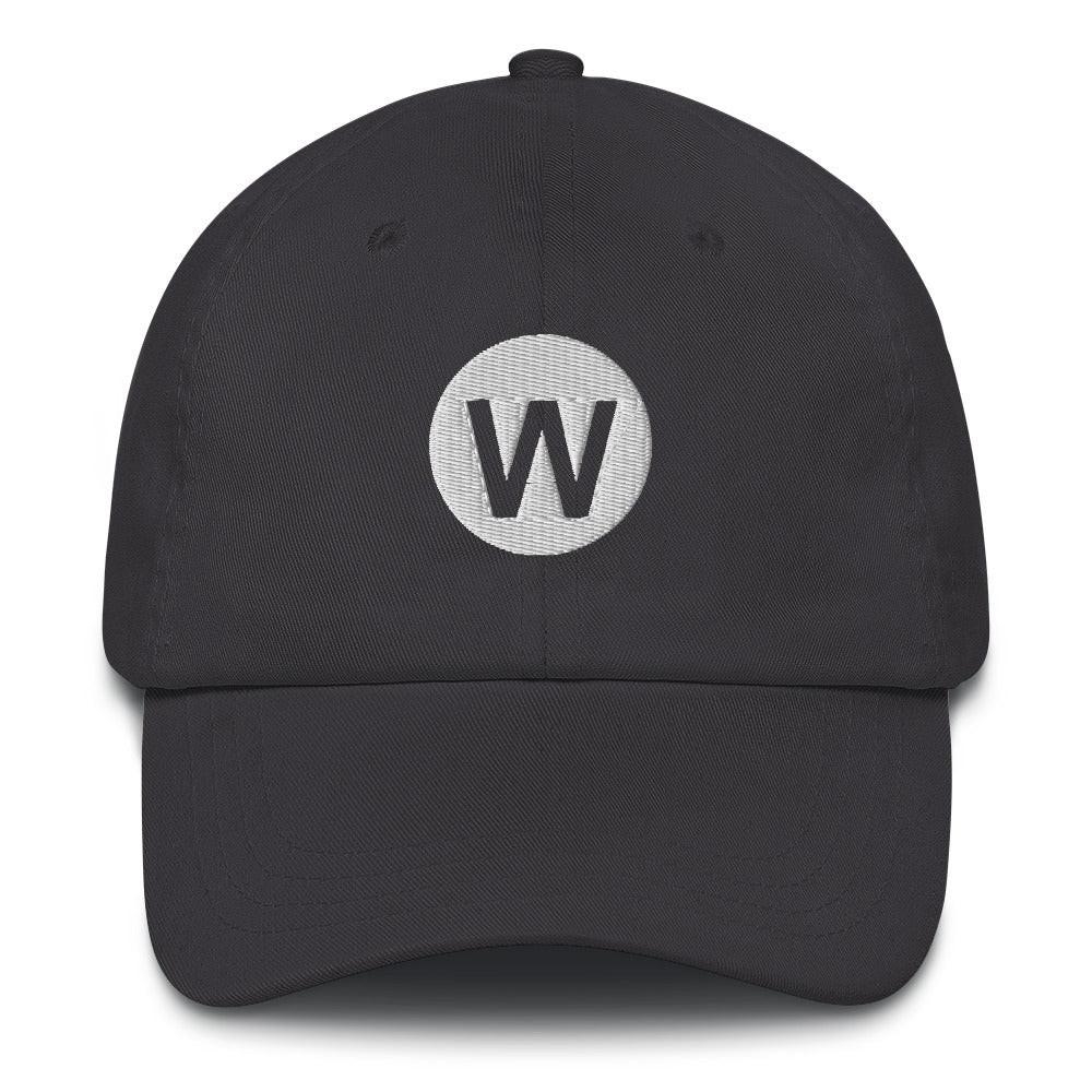 489th Bomb Group "W" Tail Code Logo Embroidered Hat Tactically Acquired Dark Grey  