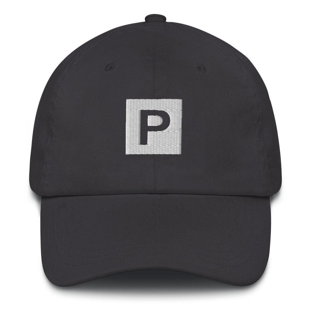 487th Bomb Group "P" Tail Code Logo Embroidered Hat Tactically Acquired Dark Grey  