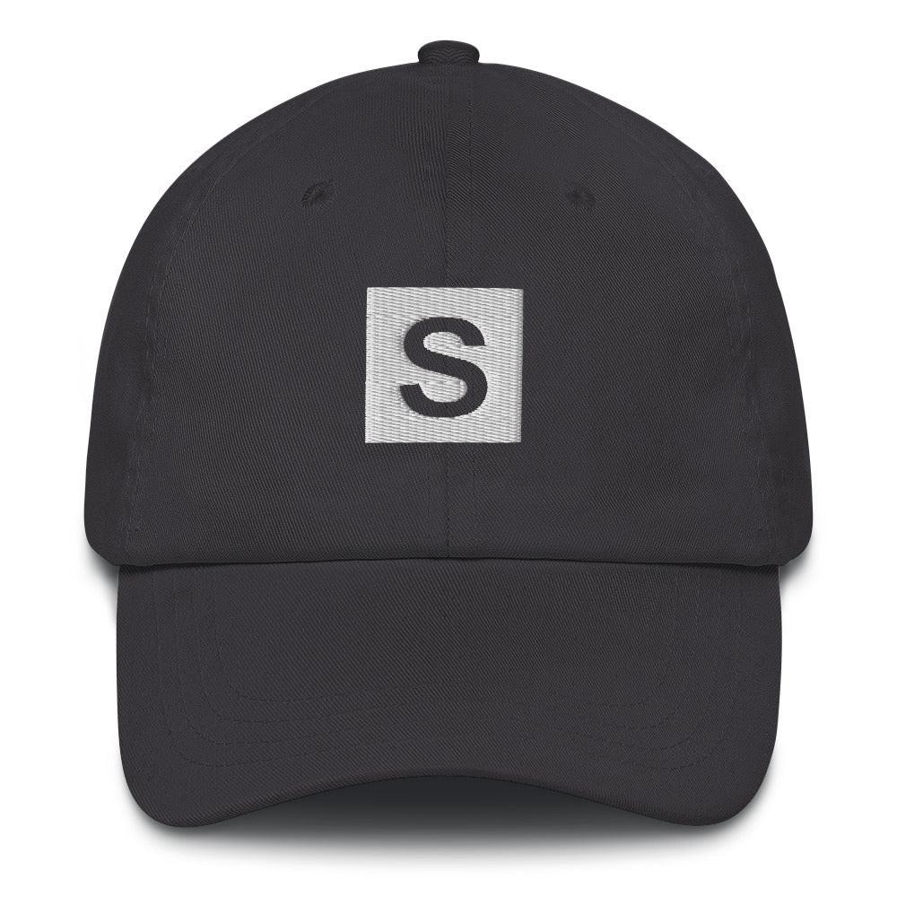 34th Bomb Group "S" Tail Code Logo Embroidered Hat Tactically Acquired Dark Grey  