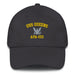 USS Queens (APA-103) Embroidered Dad Hat Tactically Acquired Dark Grey  