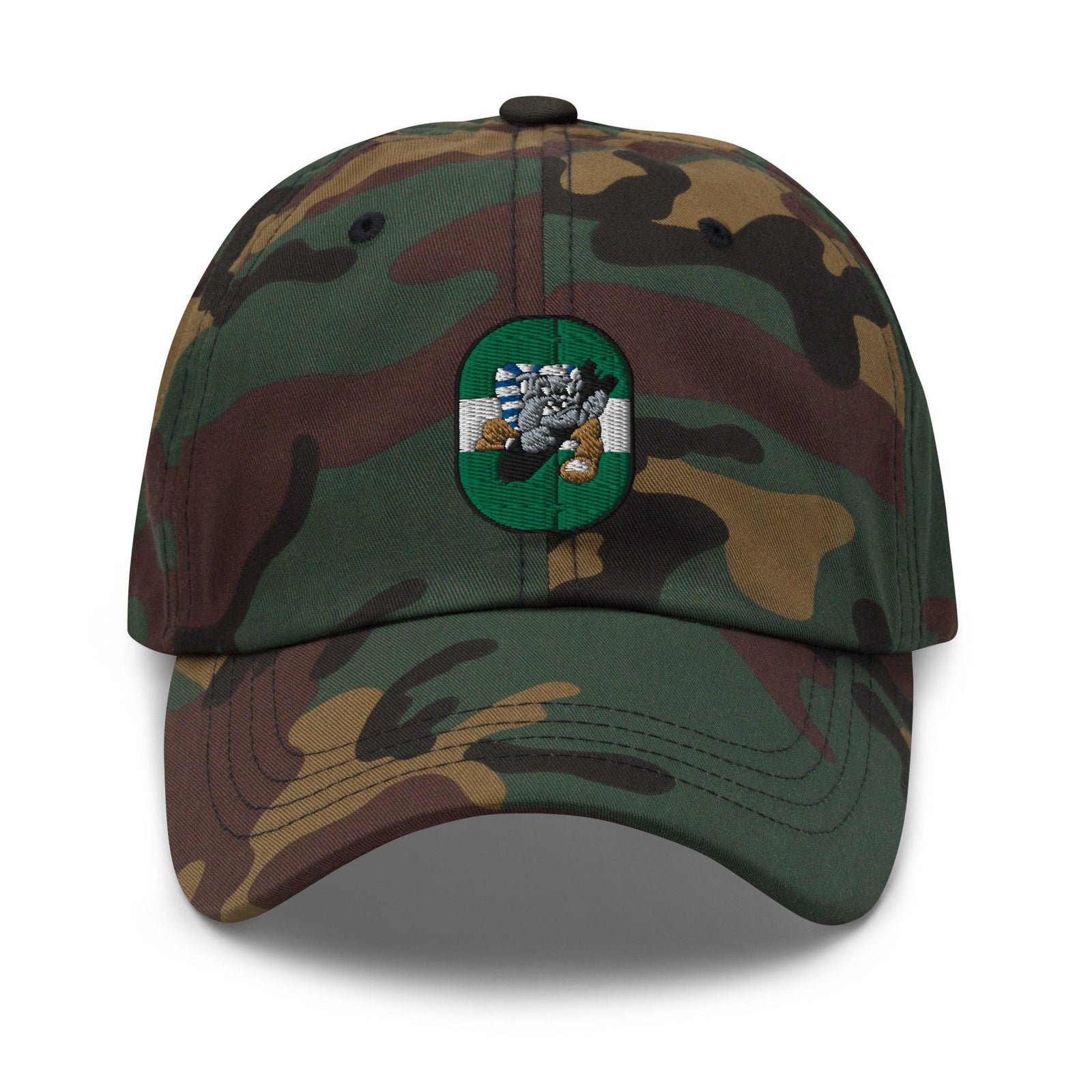 852nd Bomb Squadron 491st BG WW2 Embroidered Dad Hat Tactically Acquired Green Camo  