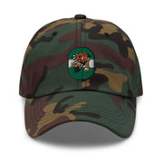 854th Bomb Squadron 491st BG WW2 Embroidered Dad Hat Tactically Acquired Green Camo  