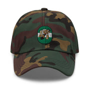 855th Bomb Squadron 491st BG WW2 Embroidered Dad Hat Tactically Acquired Green Camo  