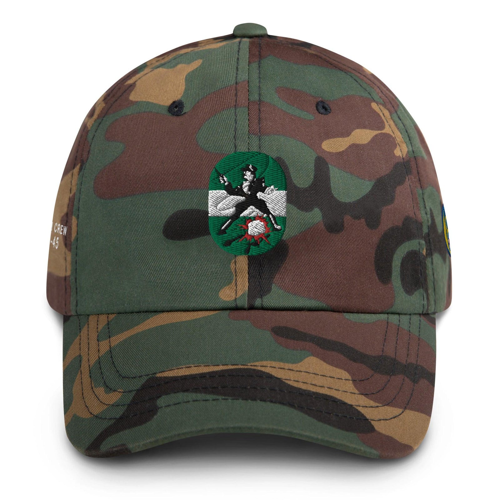 491st Bombardment Group 'Formon Crew" 1944-45 Embroidered Dad Hat Tactically Acquired Green Camo  