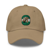 855th Bomb Squadron 491st BG WW2 Embroidered Dad Hat Tactically Acquired Khaki  