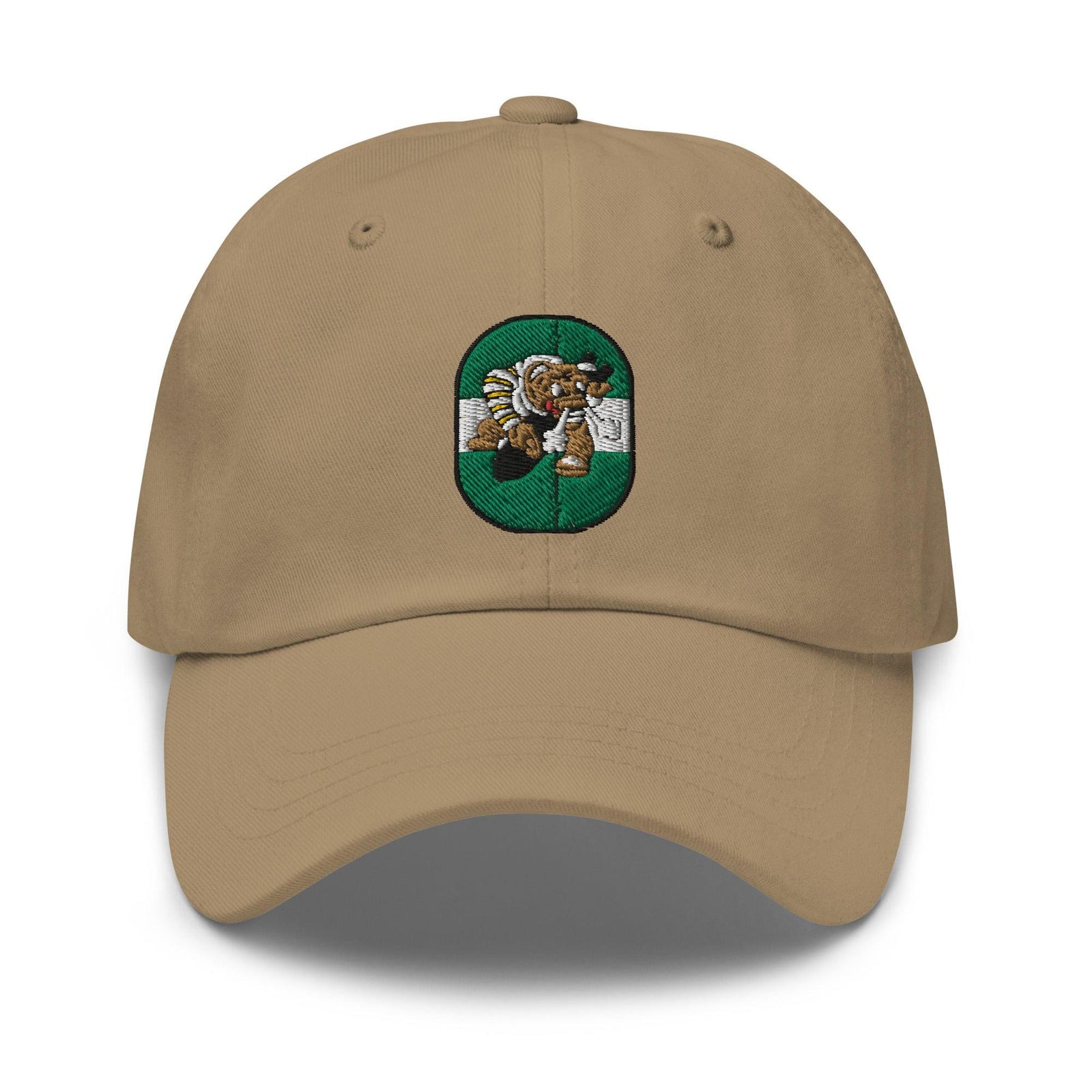 855th Bomb Squadron 491st BG WW2 Embroidered Dad Hat Tactically Acquired Khaki  