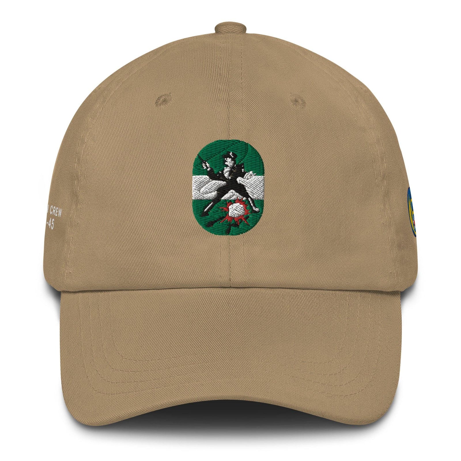 491st Bombardment Group 'Formon Crew" 1944-45 Embroidered Dad Hat Tactically Acquired Khaki  