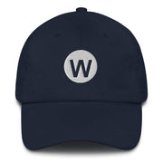 489th Bomb Group "W" Tail Code Logo Embroidered Hat Tactically Acquired Navy  