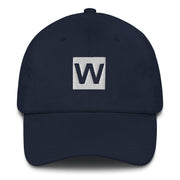 486th Bomb Group "W" Tail Code Logo Embroidered Hat Tactically Acquired Navy  