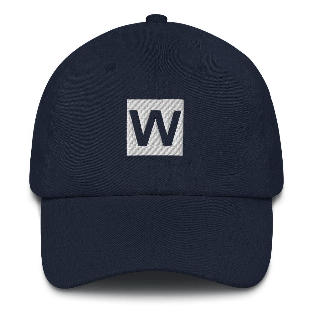 486th Bomb Group "W" Tail Code Logo Embroidered Hat Tactically Acquired Navy  