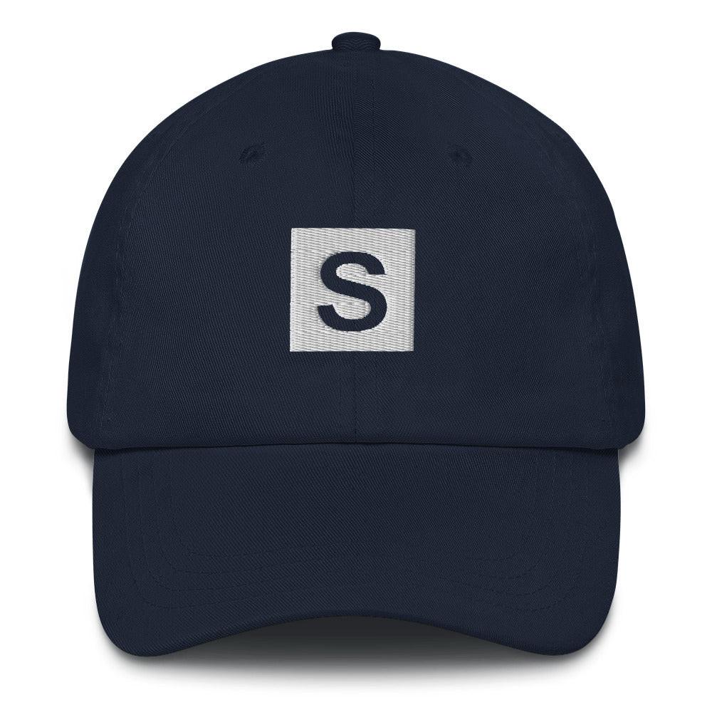 34th Bomb Group "S" Tail Code Logo Embroidered Hat Tactically Acquired Navy  