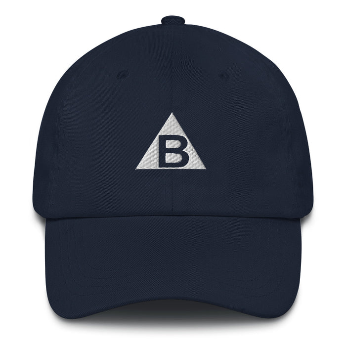 92nd Bomb Group "B" Tail Code Logo Embroidered Hat Tactically Acquired Navy  