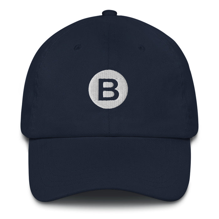 93rd Bomb Group "B" Tail Code Logo Embroidered Hat Tactically Acquired Navy  