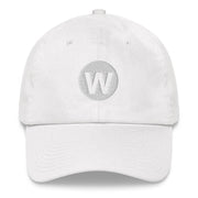 489th Bomb Group "W" Tail Code Logo Embroidered Hat Tactically Acquired White  