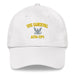USS Sandoval (APA-194) Embroidered Dad Hat Tactically Acquired White  