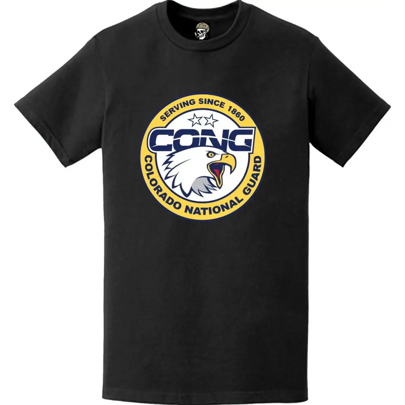 Colorado National Guard CONG Logo Emblem T-Shirt