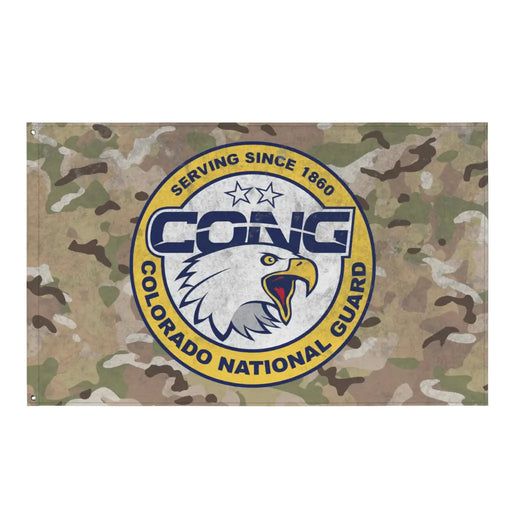 Colorado National Guard Indoor Wall Flag Tactically Acquired Default Title  