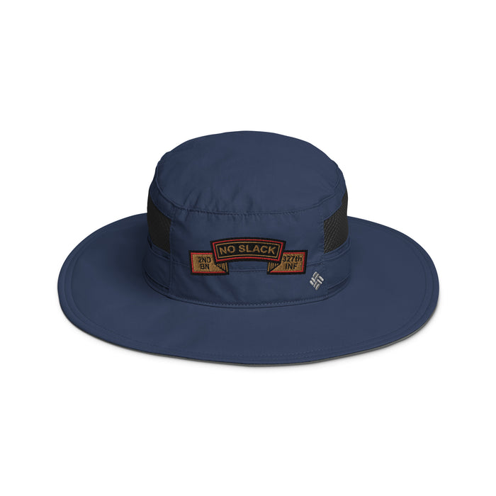 2-327 "No Slack" Embroidered Columbia® Booney Hat Tactically Acquired Collegiate Navy  
