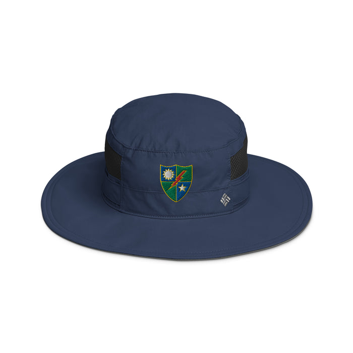 75th Ranger Regiment Embroidered Columbia® Booney Hat Tactically Acquired Collegiate Navy  