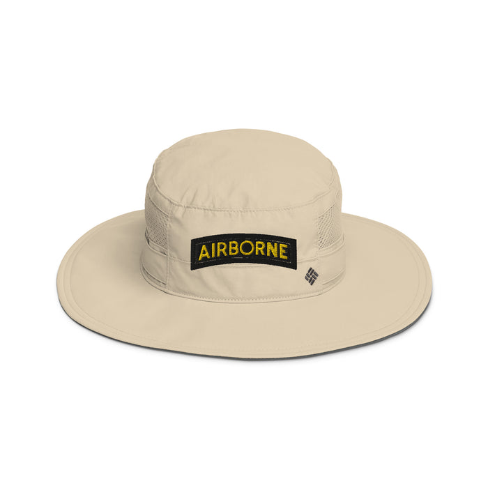 U.S. Army Airborne Tab Embroidered Columbia® Booney Hat Tactically Acquired Fossil  