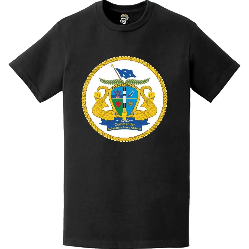 COMSUBLANT Logo Emblem Crest Insignia T-Shirt Tactically Acquired   