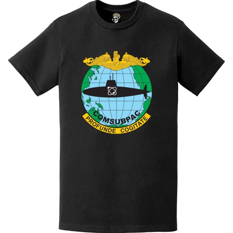 COMSUBPACロゴ エンブレム クレスト 記章 Tシャツ