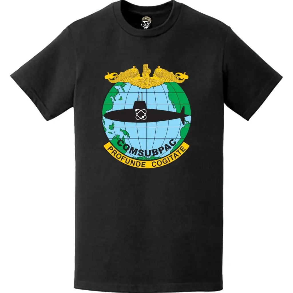 COMSUBPAC Logo Emblem Crest Insignia T-Shirt