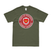 Corps of Engineers Combat Veteran T-Shirt Tactically Acquired Military Green Clean Small