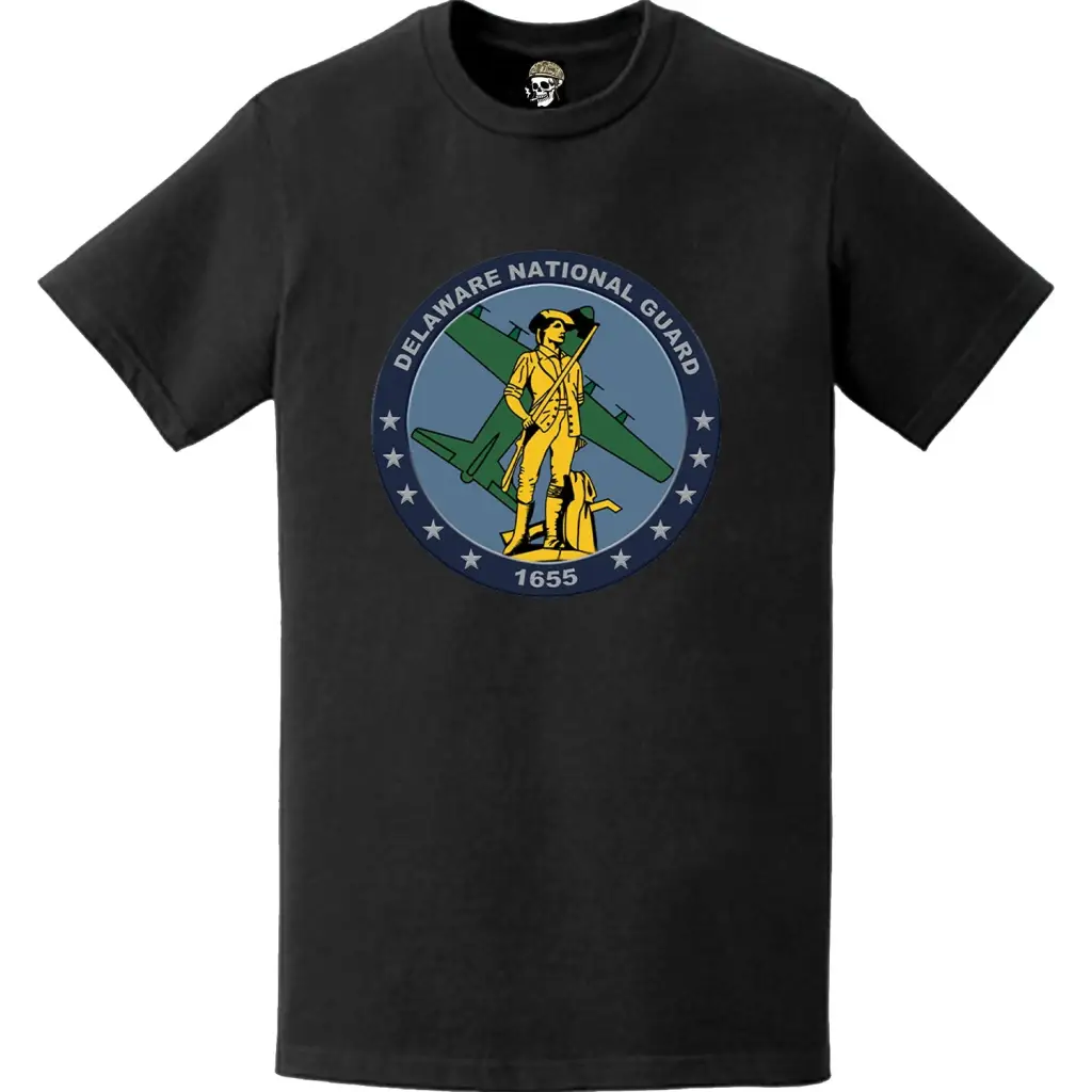 Delaware National Guard Logo Emblem T-Shirt Tactically Acquired   