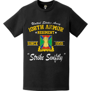 Distressed 108th Armor Regiment Since 1959 Legacy T-Shirt Tactically Acquired   