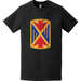Distressed 10th Air Defense Artillery Brigade Emblem T-Shirt Tactically Acquired   