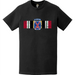 Distressed 10th Mountain Division Iraq War Campaign Ribbon T-Shirt Tactically Acquired   