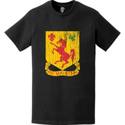 Distressed 113th Cavalry Regiment Logo Emblem T-Shirt Tactically Acquired   