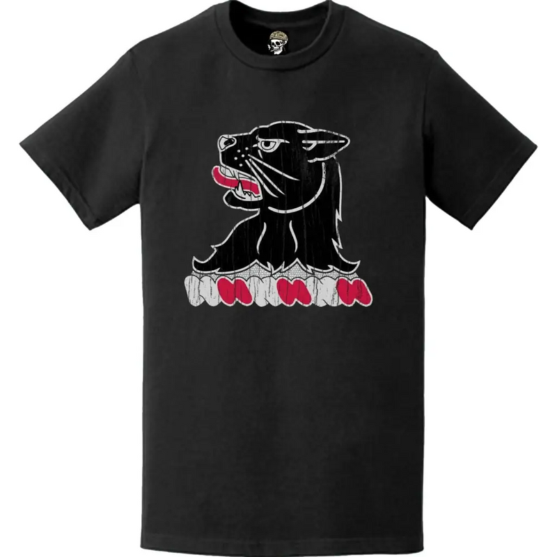 Distressed 11th Engineer Battalion Logo Emblem T-Shirt