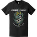 Distressed 11th Special Forces Group 'Quiet Professionals' Snake Eaters Skull T-Shirt - Honoring the Elite 11th SFG(A) Tactically Acquired   