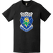 Distressed 123rd Armor Regiment Emblem Logo T-Shirt Tactically Acquired   
