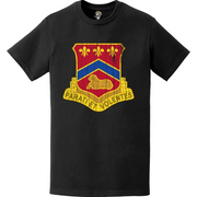 Distressed 123rd Engineer Battalion Logo Emblem T-Shirt Tactically Acquired   