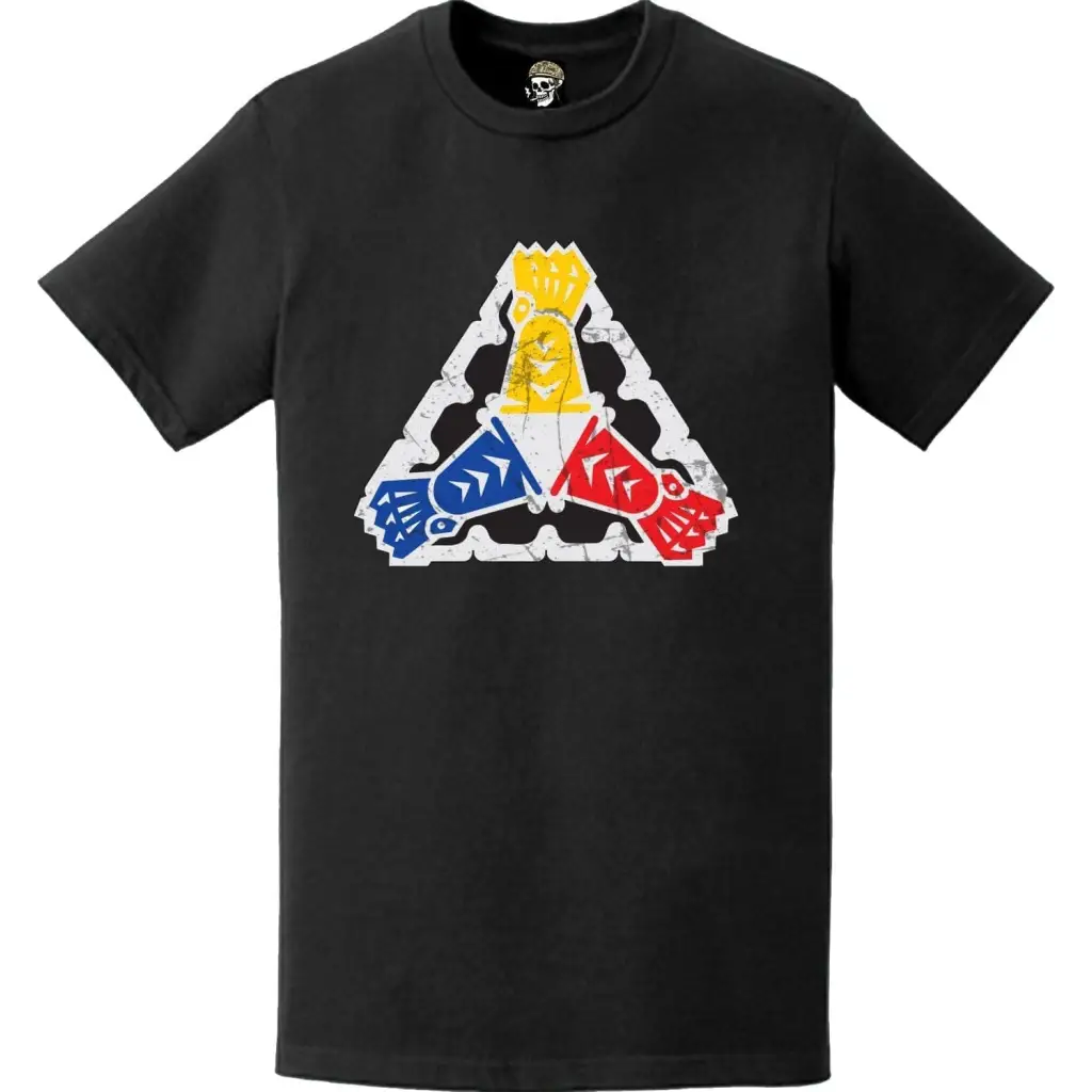 Distressed 125th Armor Regiment Emblem Logo T-Shirt Tactically Acquired   