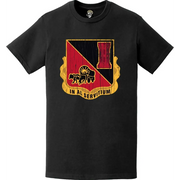 Distressed 128th Engineer Battalion Logo Emblem T-Shirt Tactically Acquired   