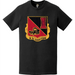 Distressed 128th Engineer Battalion Logo Emblem T-Shirt Tactically Acquired   