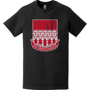 Distressed 12th Engineer Battalion Logo Emblem T-Shirt Tactically Acquired   
