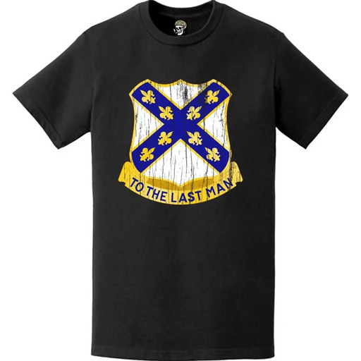 Distressed 133rd Engineer Battalion Logo Emblem T-Shirt Tactically Acquired   