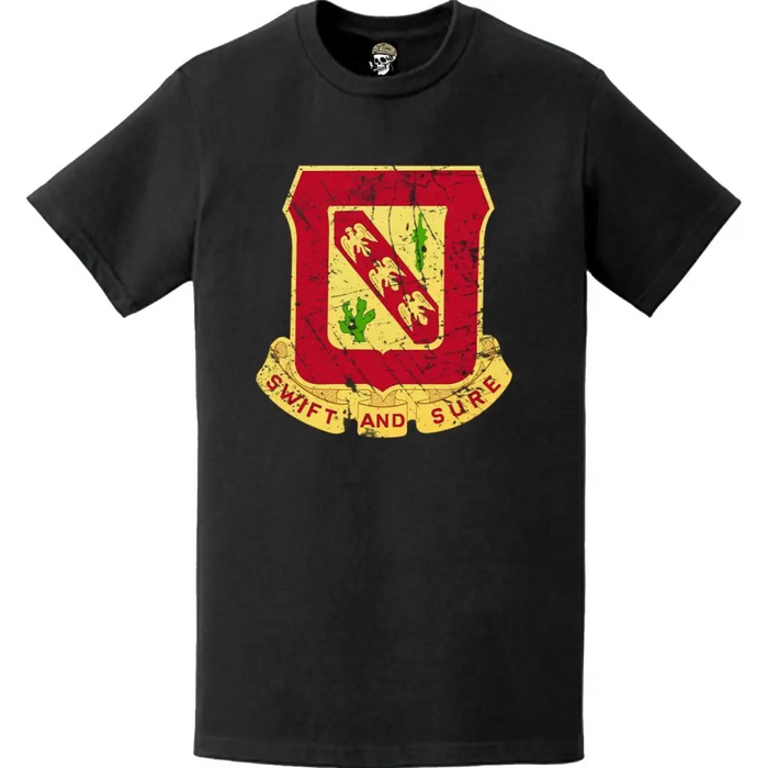 Distressed 134th Field Artillery Battalion T-Shirt Tactically Acquired   