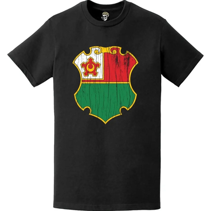 Distressed 13th Engineer Battalion Logo Emblem T-Shirt