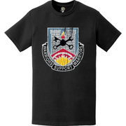 Distressed 142nd Engineer Battalion Logo Emblem T-Shirt Tactically Acquired   