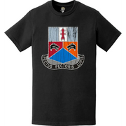 Distressed 173rd Engineer Battalion Logo Emblem T-Shirt Tactically Acquired   