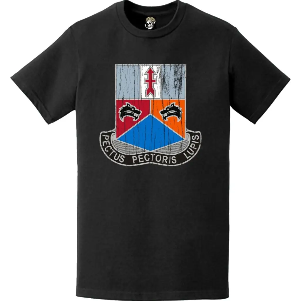 Distressed 173rd Engineer Battalion Logo Emblem T-Shirt Tactically Acquired   