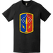 Distressed 174th Air Defense Artillery Brigade Emblem Logo T-Shirt Tactically Acquired   