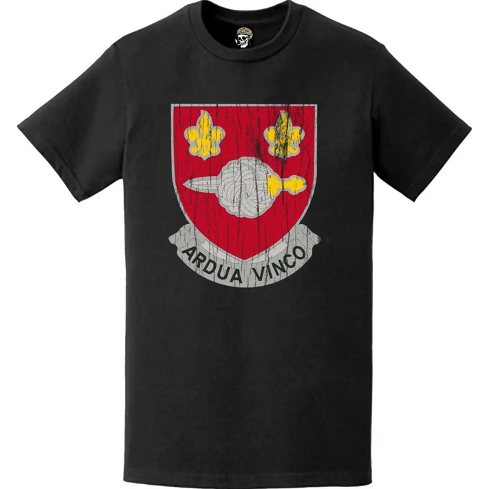 Distressed 176th Engineer Battalion Logo Emblem T-Shirt Tactically Acquired   