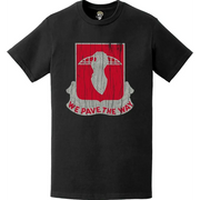 Distressed 17th Engineer Battalion Logo Emblem T-Shirt Tactically Acquired   